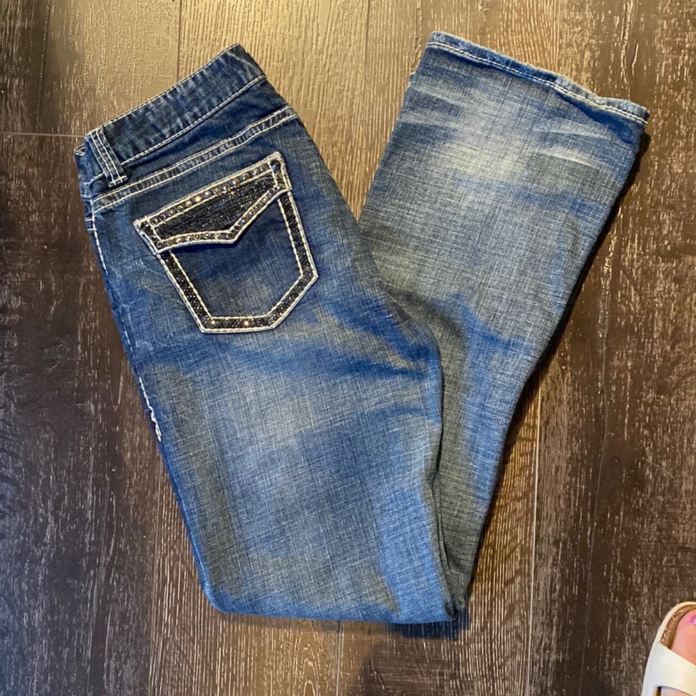 Rock & Roll Cowgirl Mid Rise Jeans